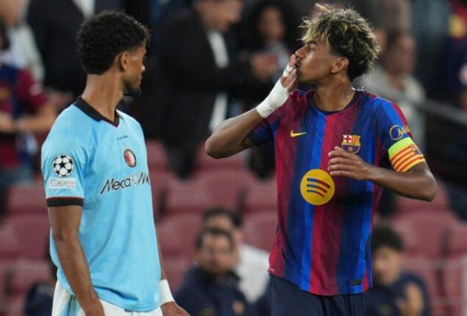 Προσπέρασε τον Μπαπέ κι έγραψε ιστορία στο Champions League ο Γιαμάλ! thumb
