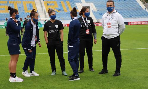 Η ενδεκάδα της Εθνικής Γυναικών στην Πορτογαλία thumb