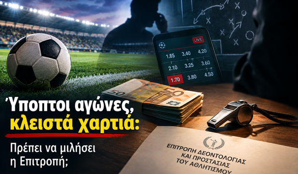 Ύποπτοι αγώνες, κλειστά χαρτιά: Πρέπει να μιλήσει η Επιτροπή image