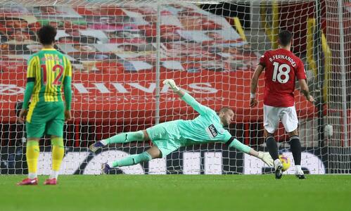 Μάντσεστερ Γιουνάιτεντ - Γουέστ Μπρομ 1-0: Νίκη με πέναλτι Φερνάντες thumb