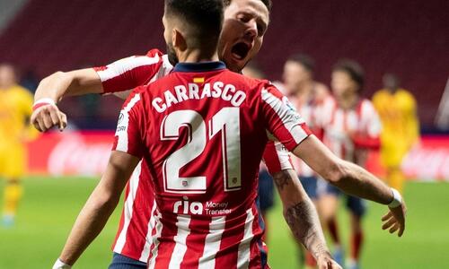 Ατλέτικο Μαδρίτης - Μπαρτσελόνα 1-0: Ο Καράσκο την έστειλε στην κορυφή thumb