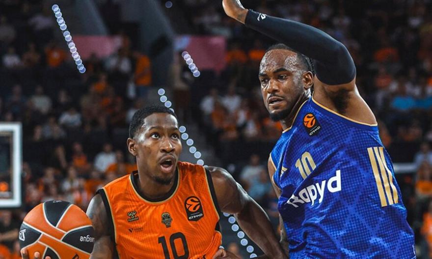 Euroleague: Μεγάλο διπλό της Μακάμπι στη Βαλένθια thumb