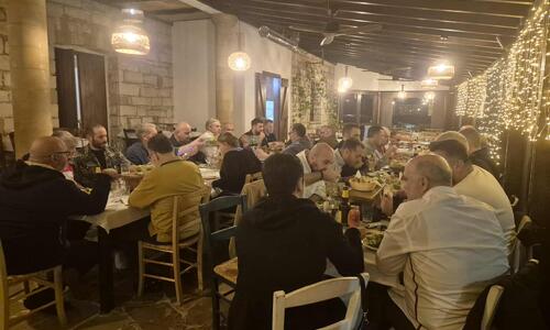 Το δείπνο της ΚΟΠ στους αθλητικούς συντάκτες (ΦΩΤΟΣ) thumb