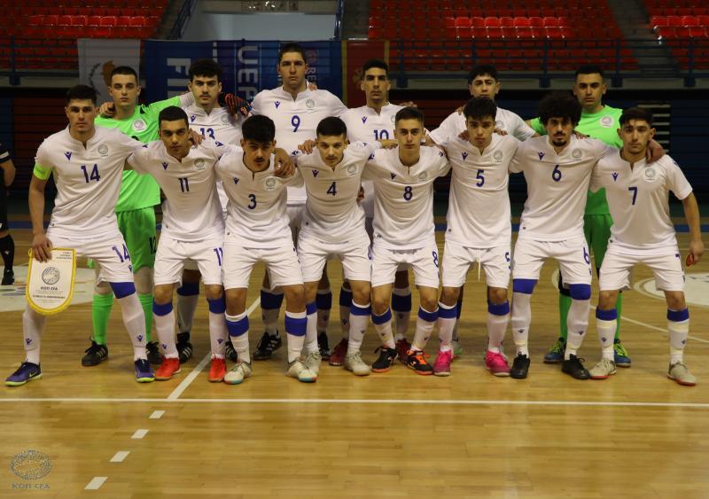 Φιλική ήττα της Εθνικής Νέων Futsal από το Μαυροβούνιο thumb
