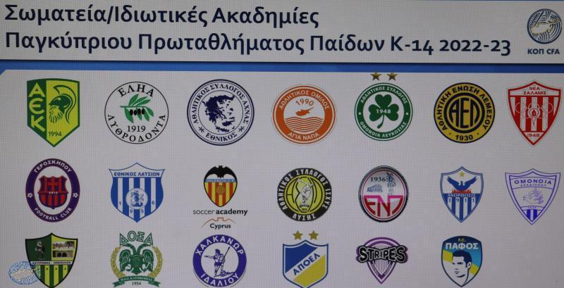 Πρεμιέρα για το Παγκύπριο Πρωτάθλημα Κ-14 thumb