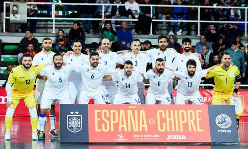 Ήττα της Εθνική Futsal στην Ισπανία thumb