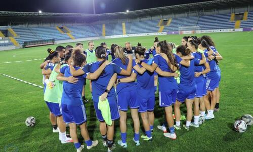 Σήμερα η πρεμιέρα για την Εθνική Γυναικών στο Αζερμπαϊτζάν  thumb