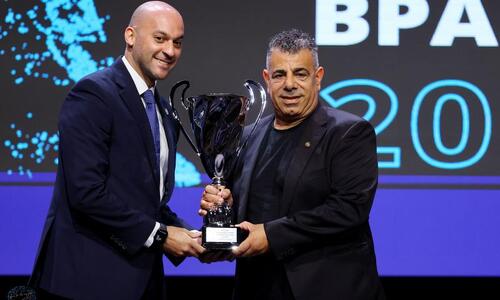 Βραβεύτηκε η Ομόνοια για τη μεγαλύτερη συμβολή στην Εθνική Futsal thumb