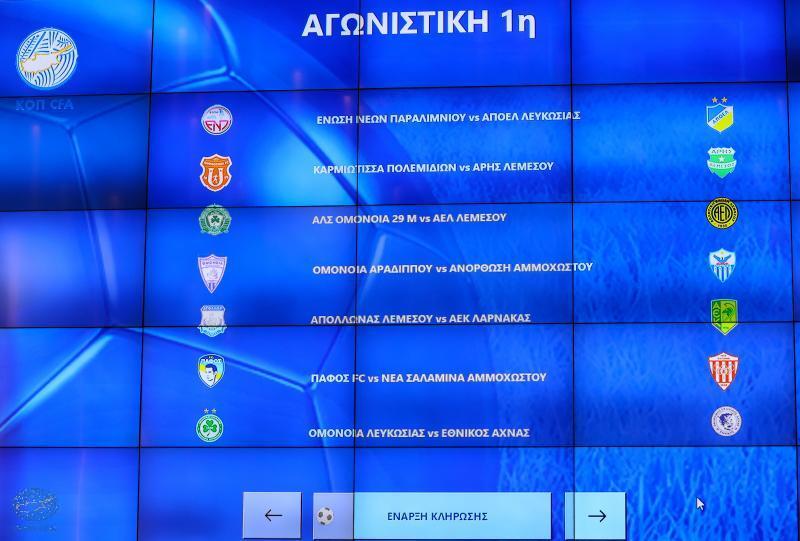 Ανακοινώθηκε το πρόγραμμα της 1ης αγωνιστικής - οι αγώνες που αναβλήθηκαν thumb