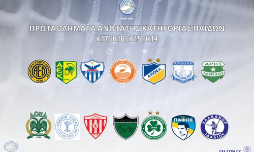 Το πρόγραμμα Πρωταθλημάτων Ανώτατης Κατηγορίας Παίδων thumb