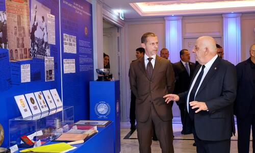 Έκθεση με ιστορικά κειμήλια του ποδοσφαίρου μας από τα πρώτα χρόνια της ίδρυσης της ΚΟΠ thumb