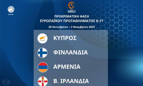 Εθνική Παίδων Κ-17: Η αποστολή για τους επίσημους αγώνες thumb
