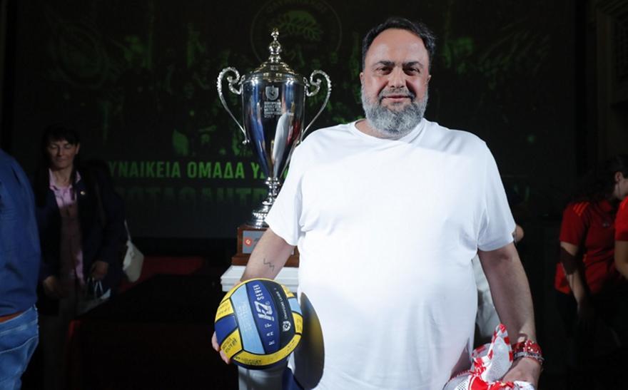 Μαρινάκης: «Παντοδύναμος Ενιαίος Ευρωπαίος Ολυμπιακός, αλλάξαμε τον παγκόσμιο αθλητισμό» thumb