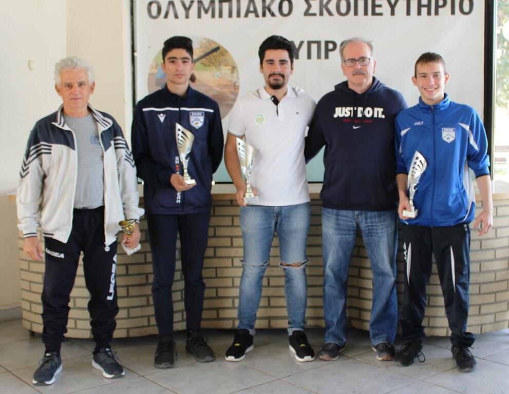 Ανδρέας Χαραλάμπους και Μαριλένα Κωνσταντίνου κέρδισαν το «Κύπελλο Λάρνακας» στο τουφέκι thumb
