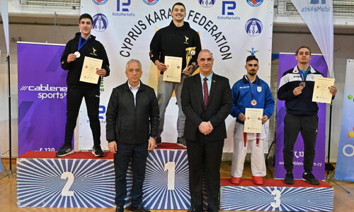 Στο Παγκύπριο Πρωτάθλημα Καράτε ο Κωστάκης Κουκκουλλής thumb