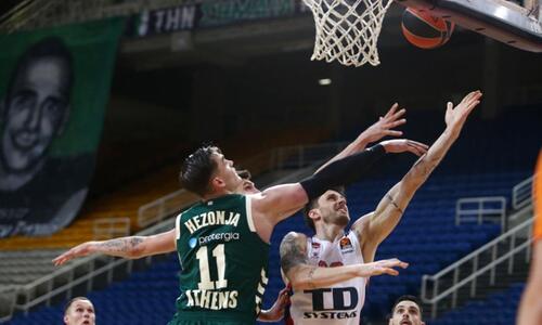 Μία ακόμα απογοητευτική βραδιά στην Ευρωλίγκα για τον Παναθηναϊκό thumb