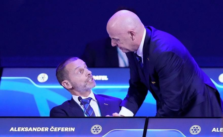 Τσέφεριν κατά Ινφαντίνο: «Να αποχωρήσει ή θα βρει αντίπαλο στις εκλογές της FIFA» thumb