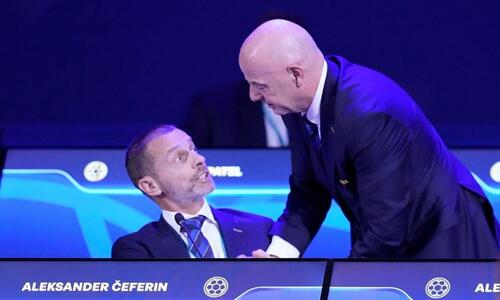 Τσέφεριν κατά Ινφαντίνο: «Να αποχωρήσει ή θα βρει αντίπαλο στις εκλογές της FIFA» thumb