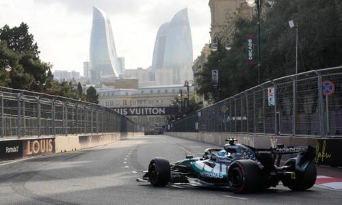 Διέλυσε τον ανταγωνισμό και κατέκτησε την pole position στο Μπακού ο Ράσελ! thumb