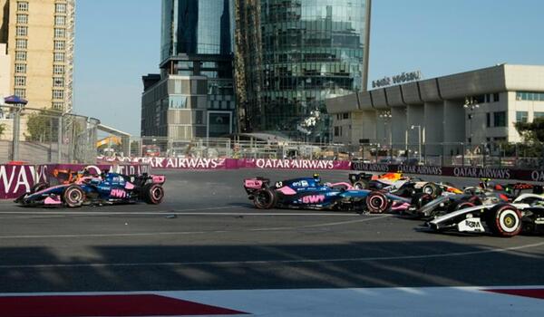 Καραμπόλα 5 μονοθεσίων στο Grand Prix του Μπακού! image