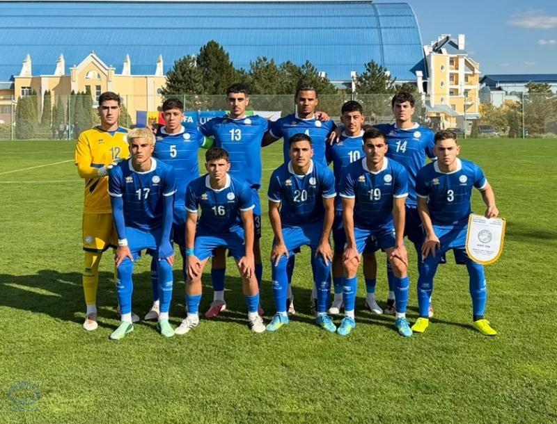 Φιλική νίκη της Εθνικής Νέων Κ-19 στη Μολδαβία thumb