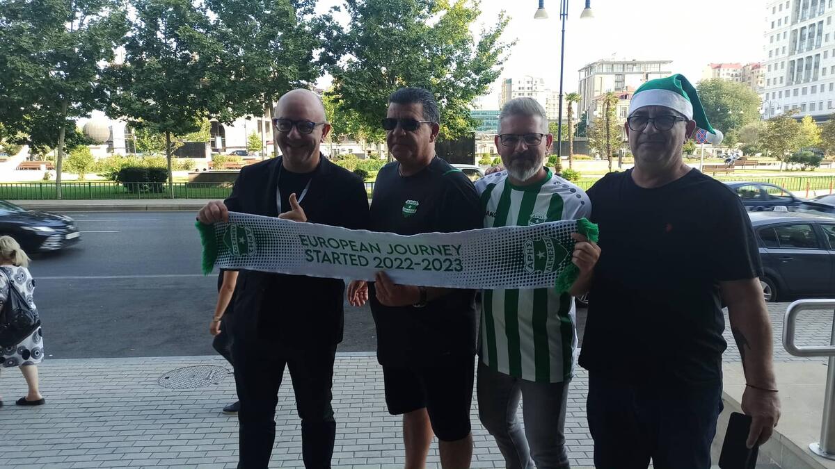 Αποστολή Sportime: Βγήκαν τα κασκόλ στο Μπακού (pics) thumb
