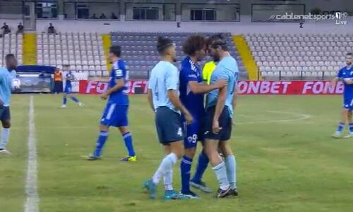 Άναψαν τα αίματα στο φιλικό (pics) thumb