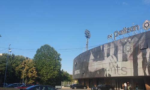 Πρώτα πλάνα από το Partizan Stadium (pics) thumb