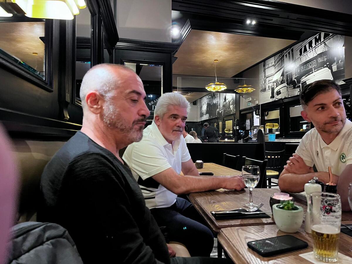 Δείπνο στα ΜΜΕ από τη διοίκηση της Ομόνοιας (pics) thumb
