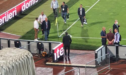 Απευθείας γήπεδο μετά το γεύμα ο Πρόεδρος και οι συνεργάτες του! thumb