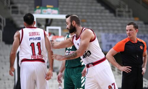Ολυμπιακός: Αρνητικά τα τεστ για Covid - 19, ατομικό Σλούκας και Ζαν Σαρλ thumb