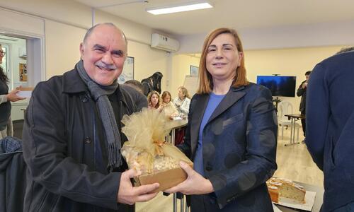 Στην πρωτοχρονιάτικη πίτας του ΑΓΟ Λεμεσού ο Α.Μιχαηλίδης    thumb