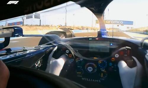 Formula 1: Συγκλονιστικό video μέσα από το κράνος του Λατίφι thumb