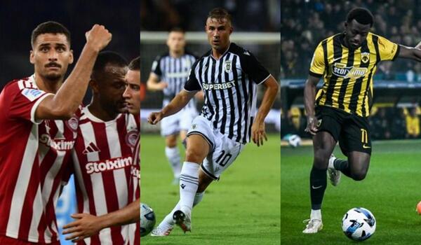 Stoiximan Super League: Εκτός έδρας δοκιμασίες για Ολυμπιακό και ΠΑΟΚ, στη Λεωφόρο η ΑΕΚ – Ξεχωρίζει το Άρης-ΟΦΗ image