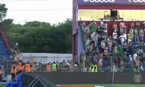 Επεισόδια και διακοπή στη Βραζιλία (φωτογραφίες) thumb