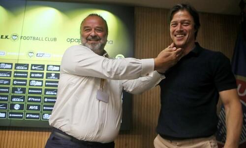 Ηλιόπουλος: «Βάλτε ζώνη ασφαλείας - Ήρθα για τίτλους και μια ΑΕΚ που θα τη ζηλεύουν στην Ευρώπη»! thumb