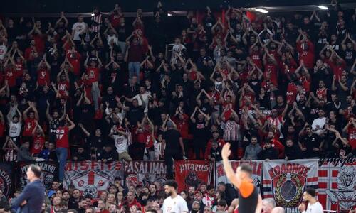 Πρόστιμο της Euroleague στον Ολυμπιακό για υβριστικά συνθήματα στο ΣΕΦ thumb