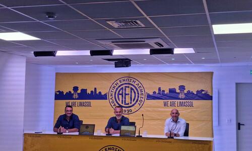 Κωνσταντίνου: «Μίνιμουμ στόχος η πρώτη εξάδα» thumb