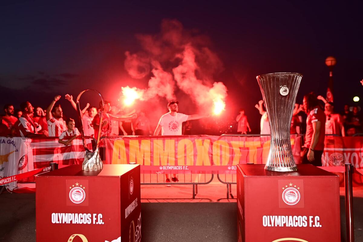 Η περιοδεία στην Κύπρο συνεχίζεται - Χαμός για τα ευρωπαϊκά του Ολυμπιακού thumb