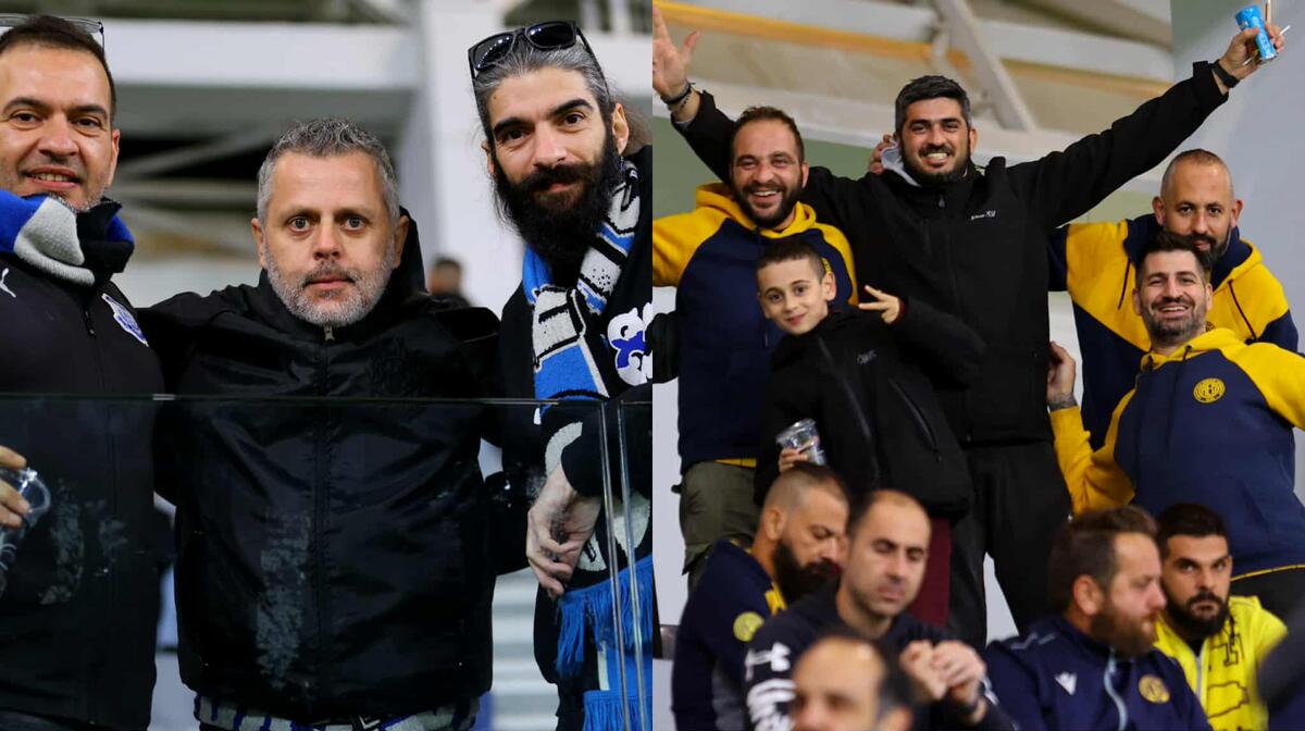 ΑΕΛίστες και Απολλωνίστες στο «AlphaMega Stadium» (ΦΩΤΟΣ) thumb
