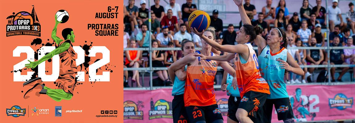 OPAP Protaras 3x3 στην κεντρική Πλατεία thumb