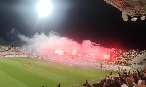 ΒΙΝΤΕΟ Sportime: Pyro show από την κερκίδα της ΑΕΚ! thumb