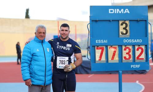 Τεράστιος Κεσίδης: Παγκύπριο ρεκόρ ανδρών! thumb
