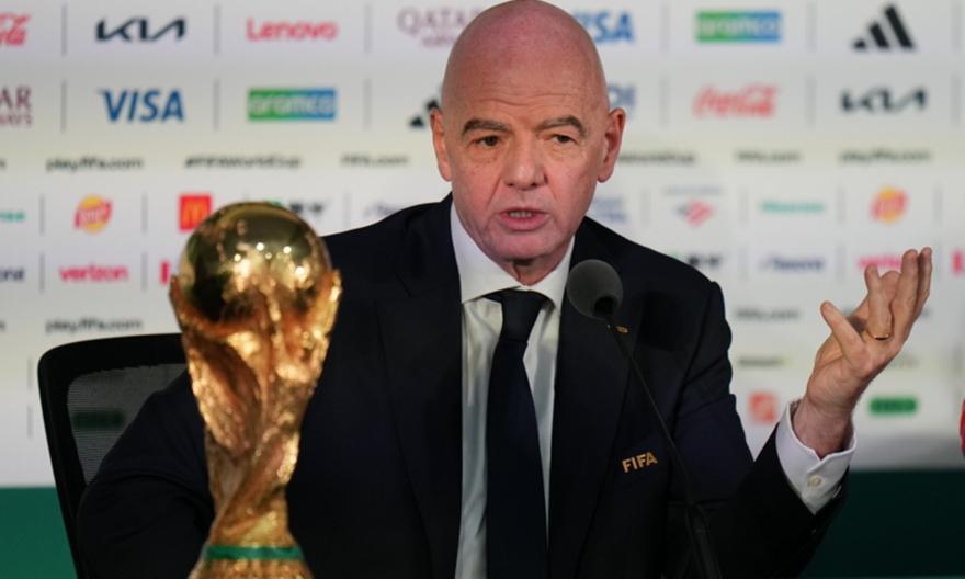 Η απάντηση της FIFA για τον Ινφαντίνο: «Κατηγορηματικά αναληθείς ισχυρισμοί» thumb