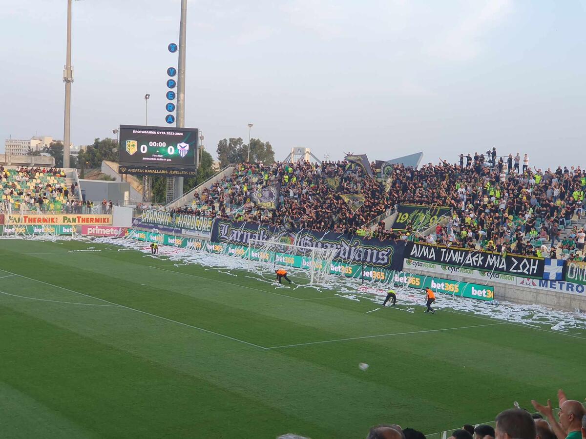 ΒΙΝΤΕΟ Sportime: Η εντυπωσιακή ατμόσφαιρα με την είσοδο των δύο ομάδων thumb