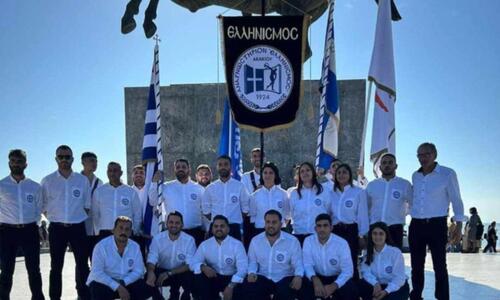 Ο Ελληνισμός Ακακίου παρέλασε στην Θεσσαλονίκη thumb