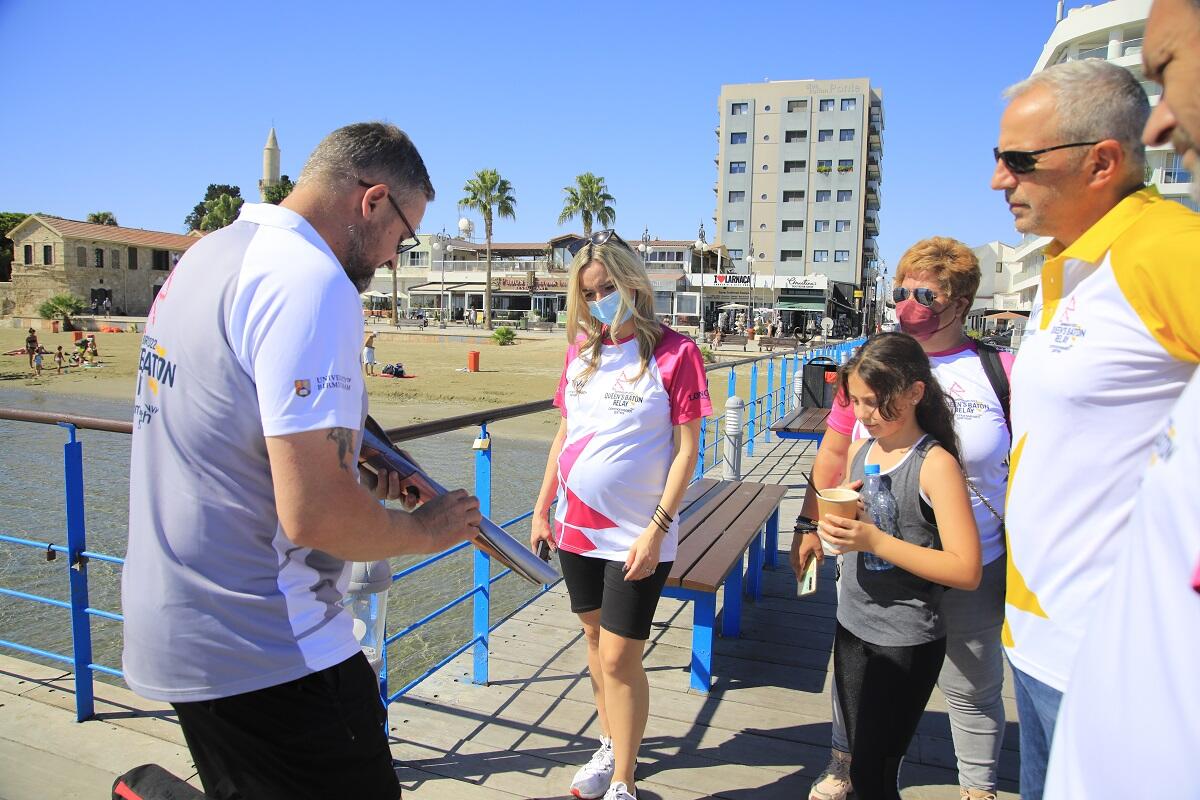 Η Queen’s Baton Relay σε Λευκωσία και Λάρνακα thumb