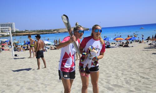Η Queen’s Baton Relay σε Αγία Νάπα και Παραλίμνι thumb