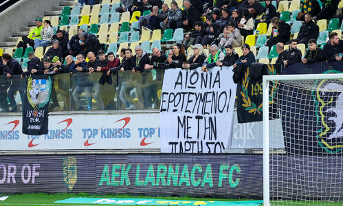 Φωτορεπορτάζ: Τα «κλικ» από το ντέρμπι στη Λάρνακα thumb
