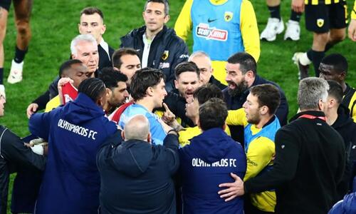 Άναψαν τα αίματα στο φινάλε του ντέρμπι: Ένταση με Ταρέμι, Ρότα και Τζολάκη στο επίκεντρο thumb
